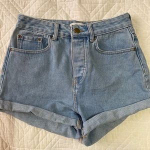 Forever 21 High Waisted Denim Shorts